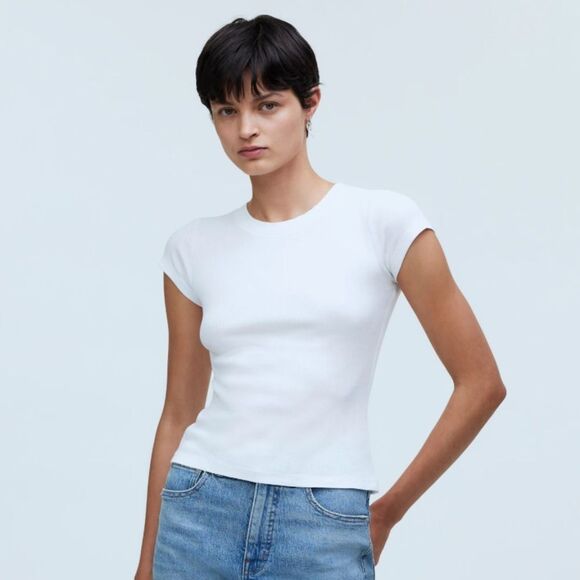 Madewell Baby Tee XXS - Picture 10 of 10